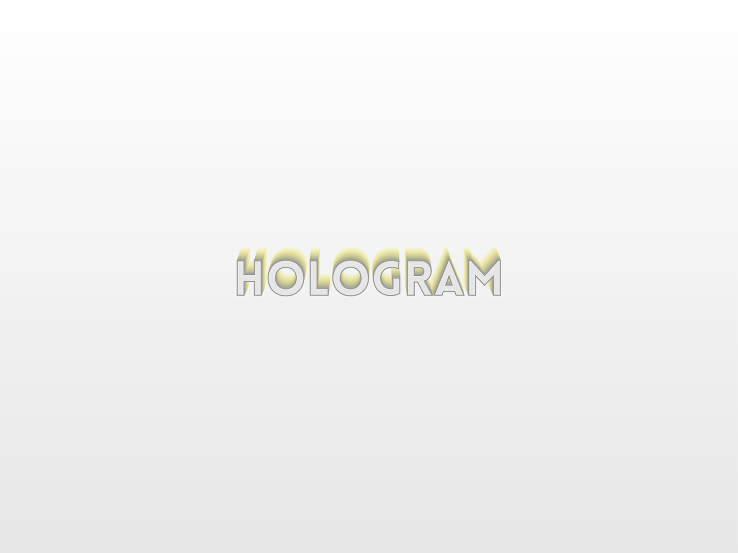 #37 Hologram